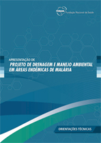 projeto de drenagem e manejo ambiental em áreas endêmicas de malária