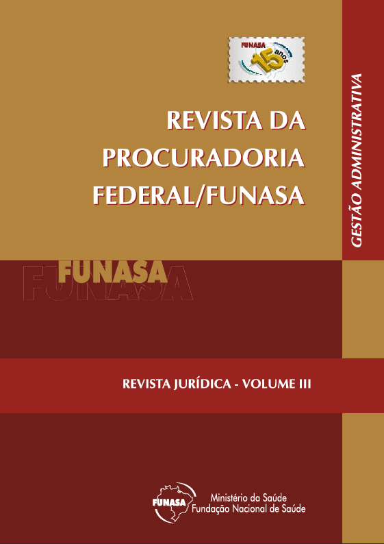 Revista Procuradoria Federal - volume III