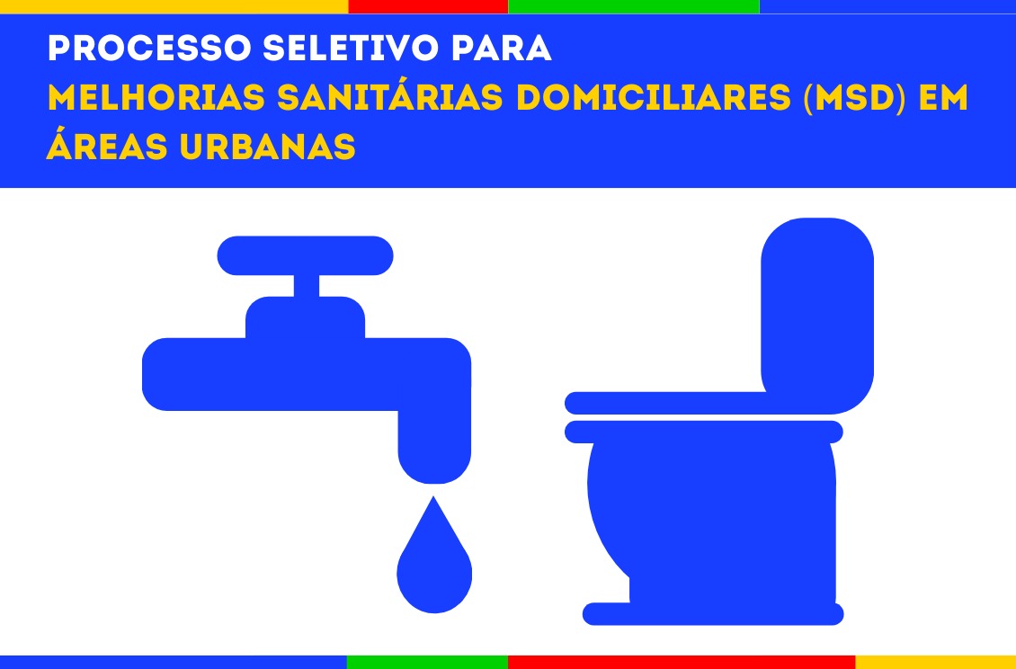 Funasa publica edital para obras de MSD urbano