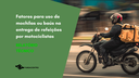 Card "Fatores para uso de mochilas ou baús na entrega de refeições por motociclistas"