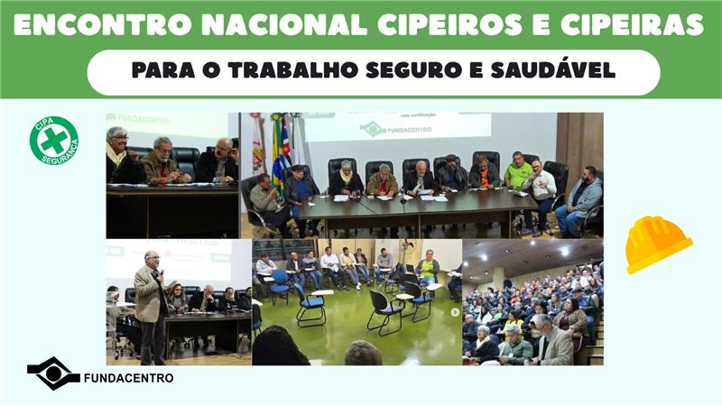 Fotos das mesas e do público no Encontro Nacional dos Cipeiros