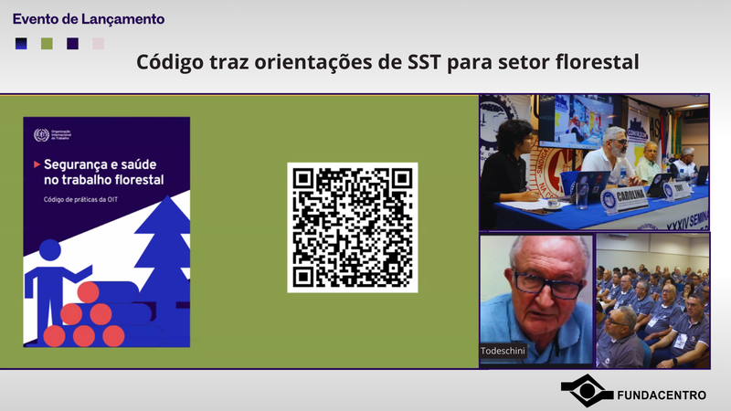 Fundacentro ajuda a atualizar Código de Práticas da OIT para SST Florestal