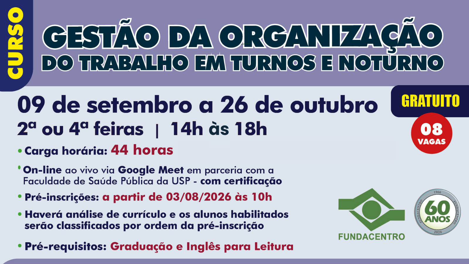 card de divulgação