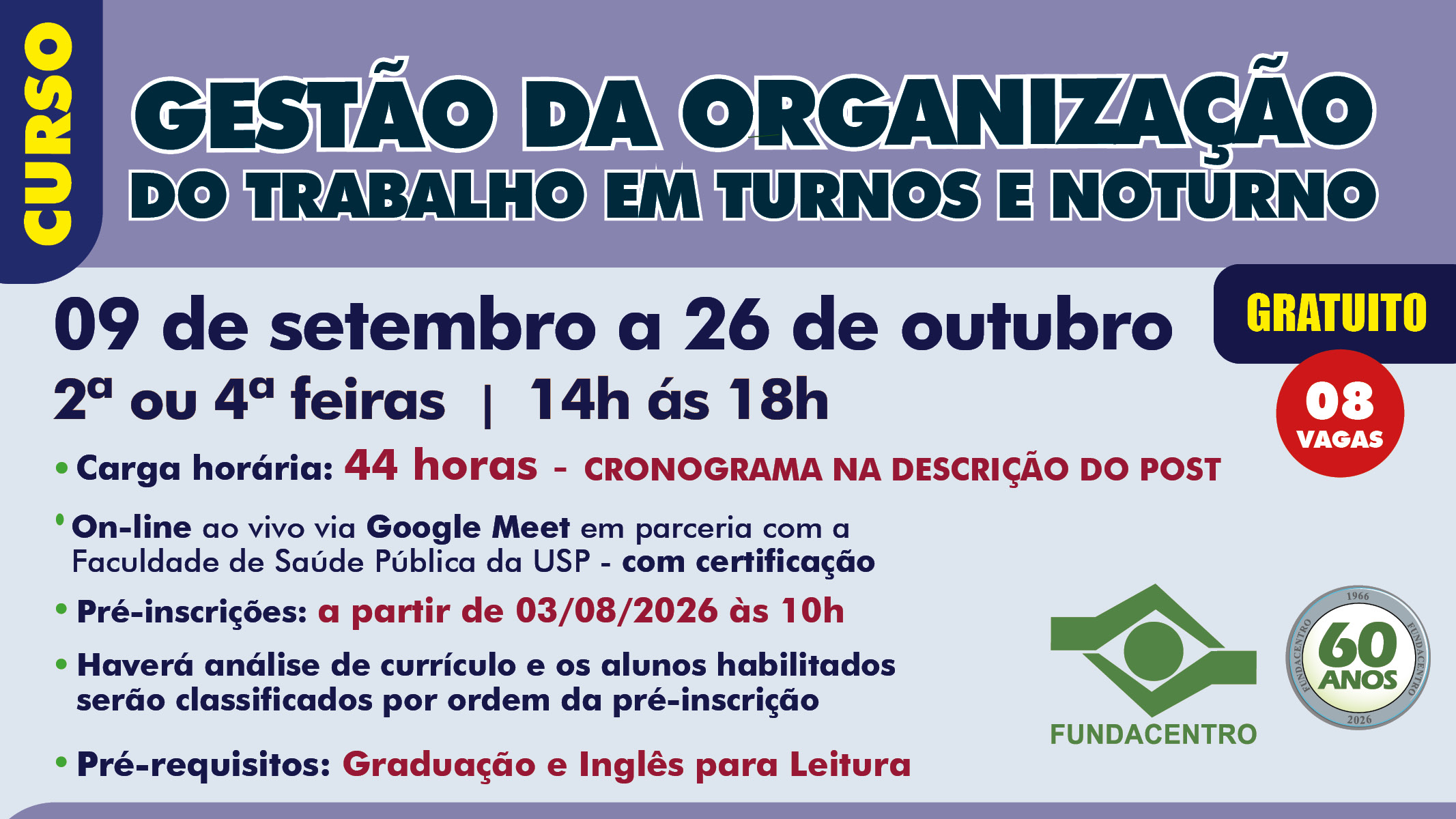 card de divulgação