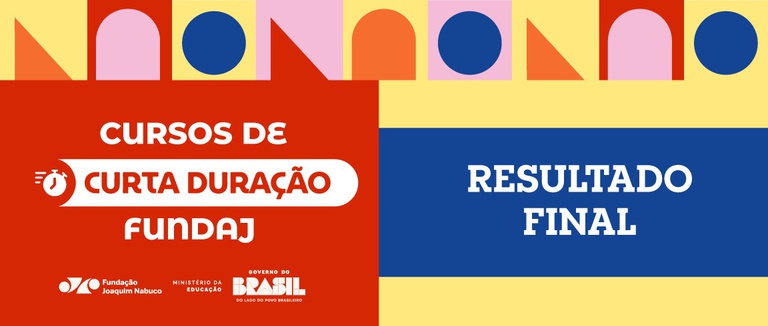 Resultados cursos curta duração