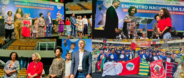 Formatura de alfabetizados no Geraldão