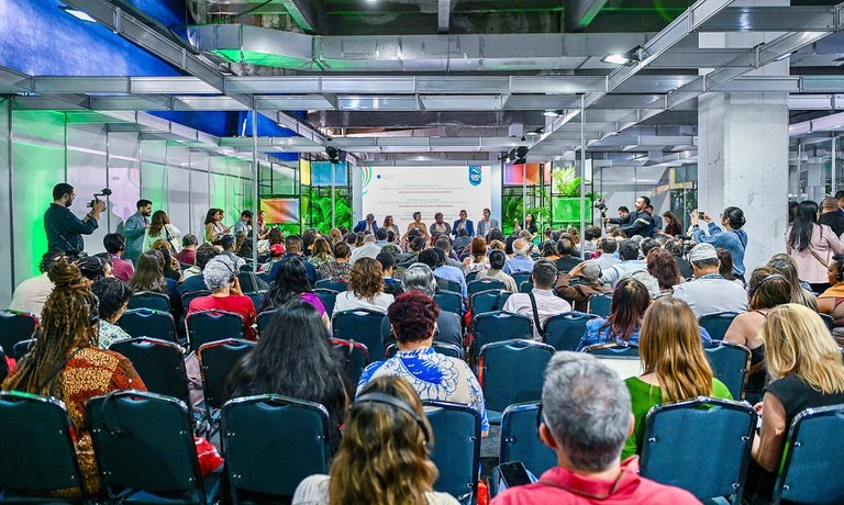 Leaders from governments, civil society and international organizations in Rio de Janeiro met at G20 Social to discuss strategies to promote food and nutritional security | Photo: ASCOM/SGPR
