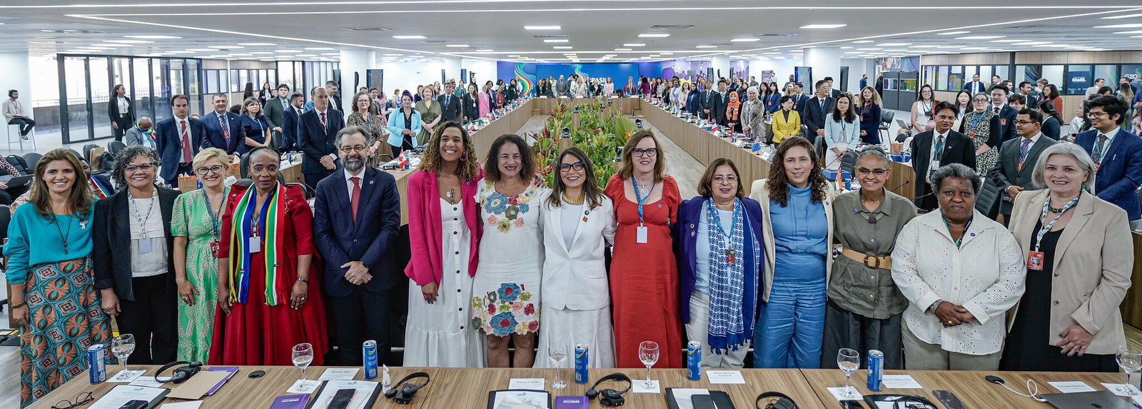 Opening of the Empowerment of Women ministerial meeting in Brasília. Photo: Audiovisual/G20