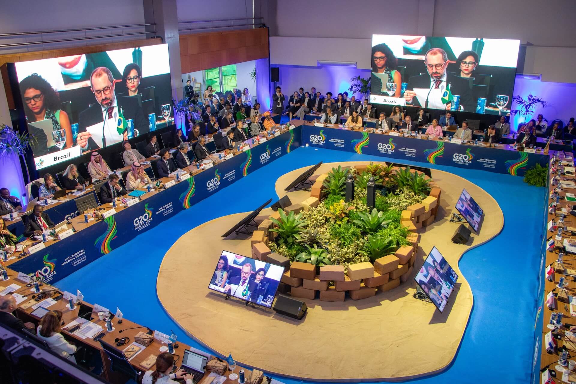 A declaração ministerial anticorrupção aprovada em Natal enfatiza o papel da sociedade civil e do setor privado, além de alertar para a corrupção em desastres climáticos | Foto: Cid Machado/Ascom CGU