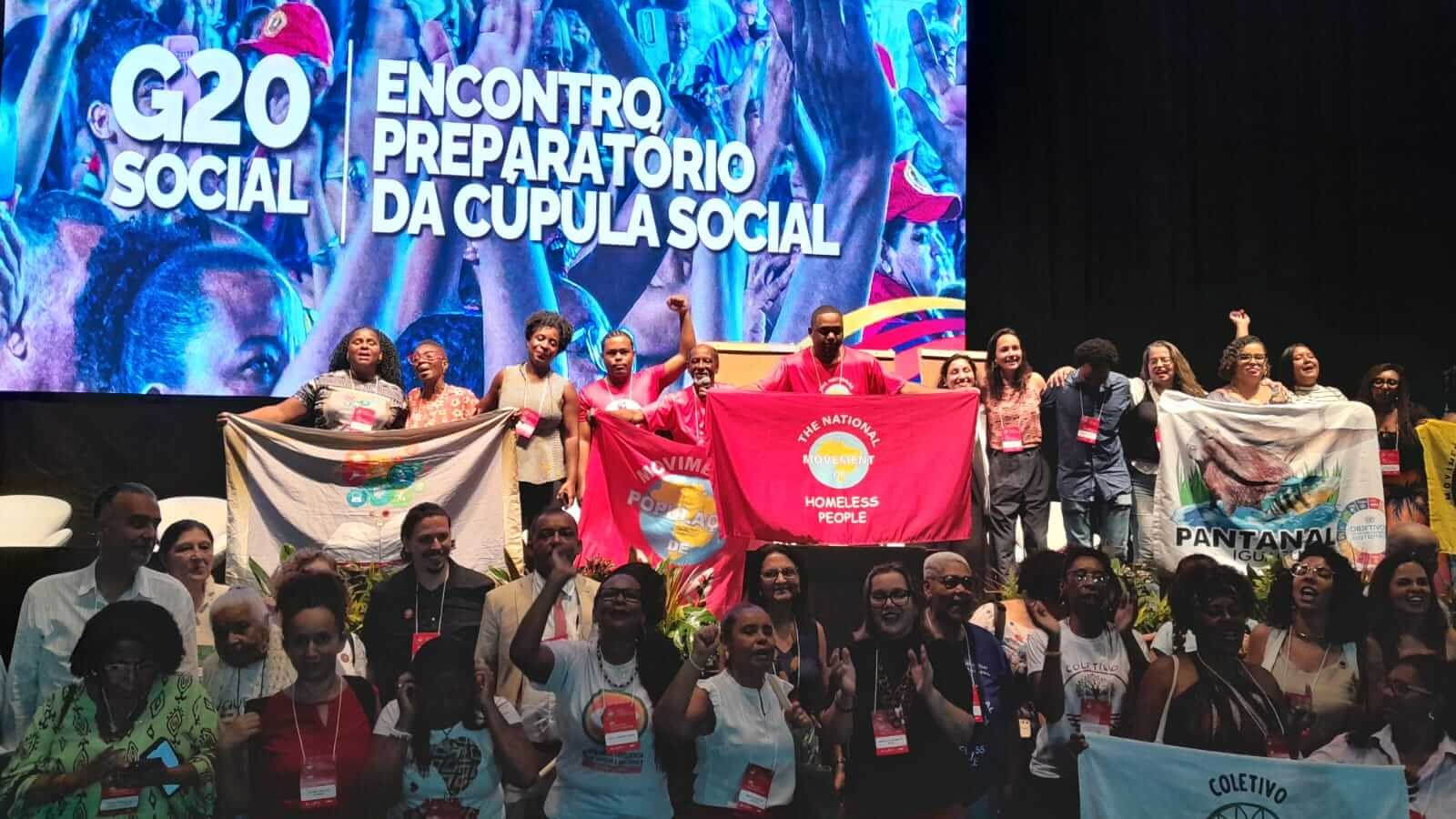 Social movements at the G20: Voices from society present proposals on social justice, transparency and more inclusive policies at global summits