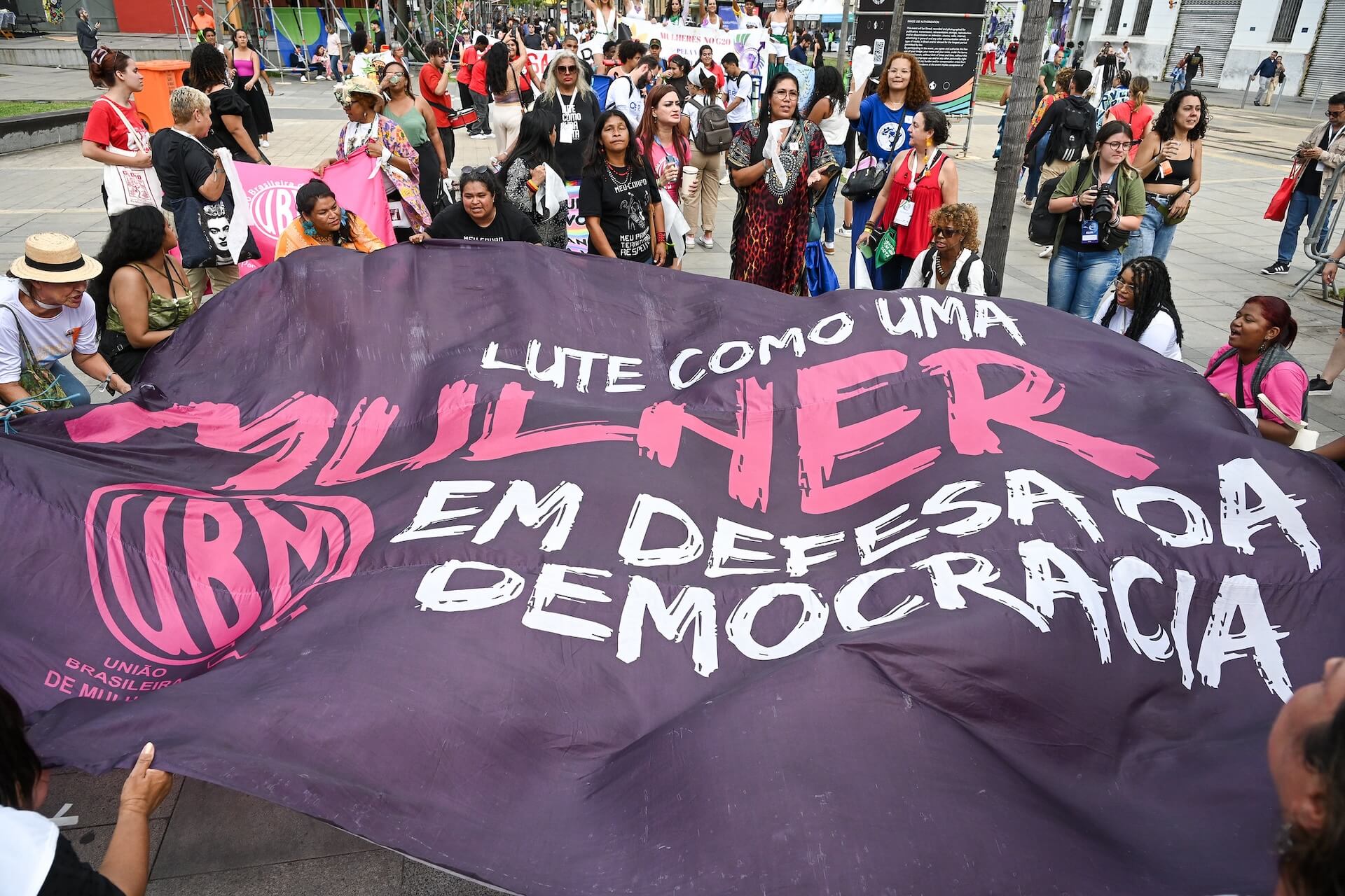 The discussion on women and the labor market took place in the self-managed activities of the G20 Social program. Image: Alexandre Brum / G20 Brasil
