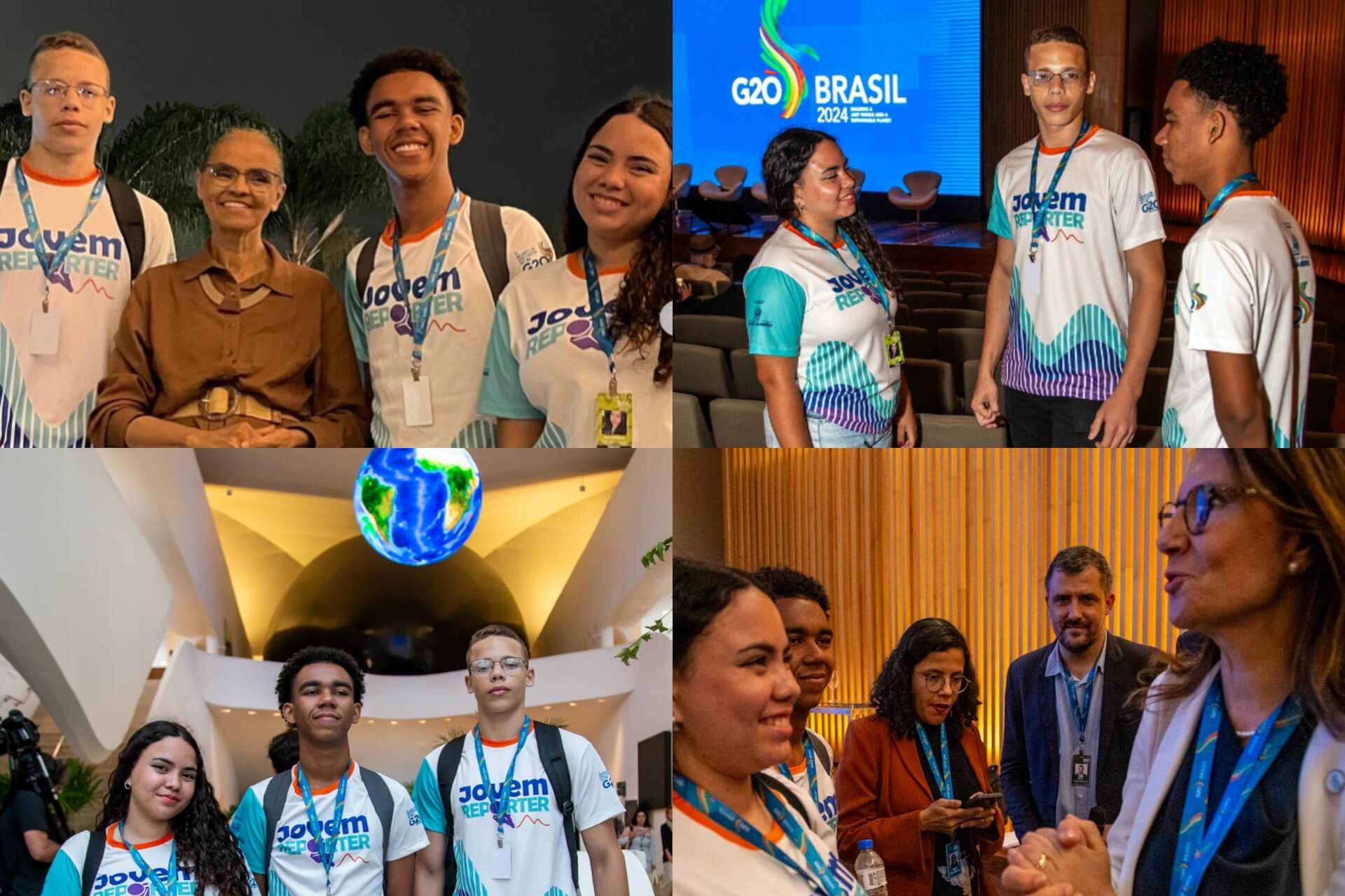 The event occurred at the Museum of Tomorrow in downtown Rio de Janeiro. Image: Press release/Kids20