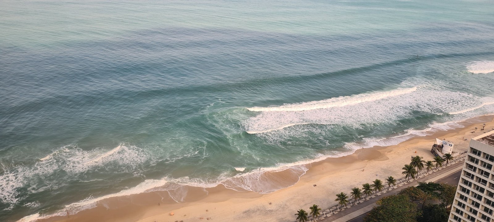 Playa de São Conrado en Río de Janeiro. Audiovisual G20