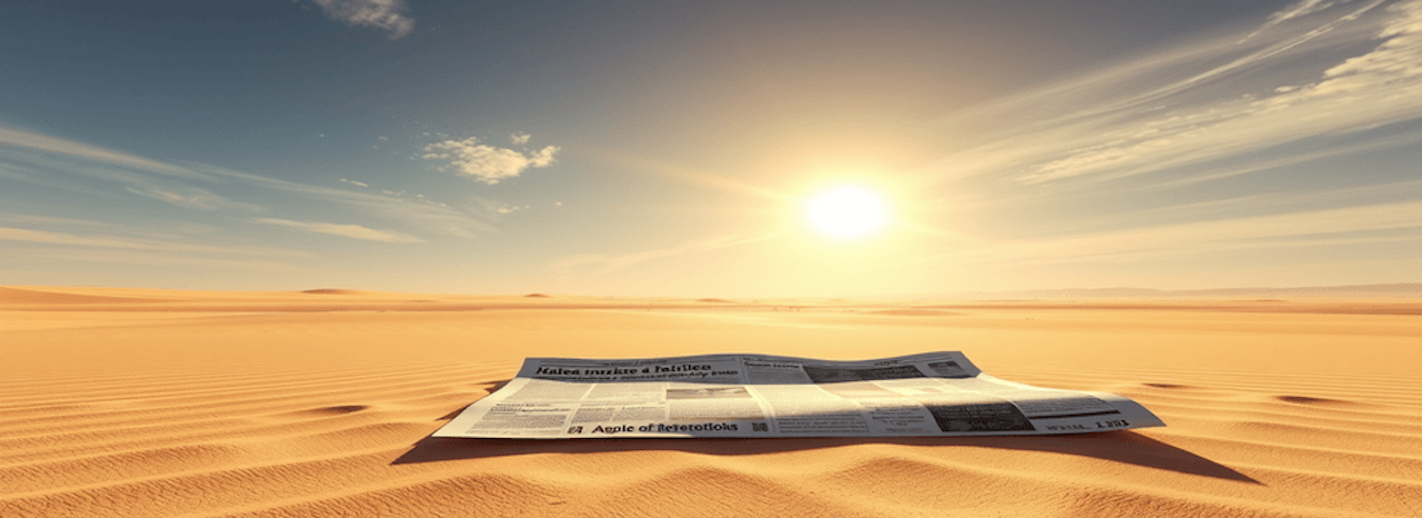 Ilustración del mapa de Brasil generada por IA. 