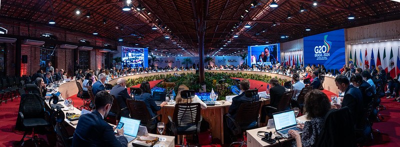 En Brasil, el G20 volvió a emitir decisiones ministeriales plenamente consensuadas. Algo que no se lograba desde el inicio del conflicto en Europa, en febrero de 2022 | Foto: Audiovisual G20