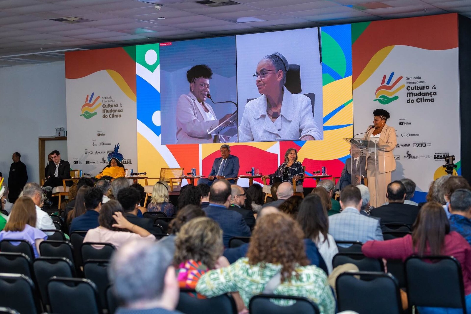 Los paneles tuvieron lugar en el Centro de Convenciones de Salvador Foto: Difusión/Ministerio de Cultura