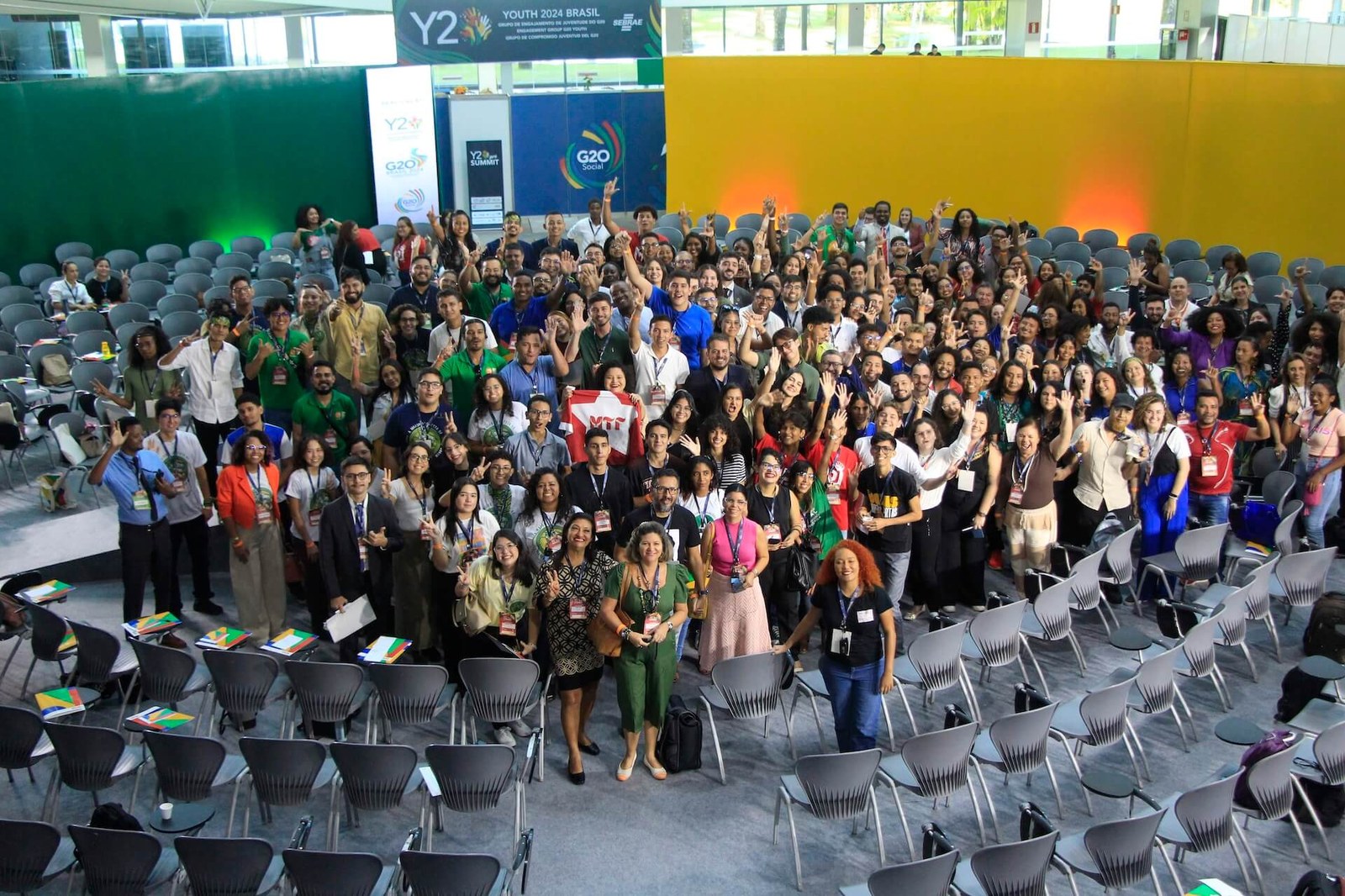 La Juventud del G20 participa de los debates en la precumbre del Y20 en Belém do Pará. Crédito: Divulgación Y20