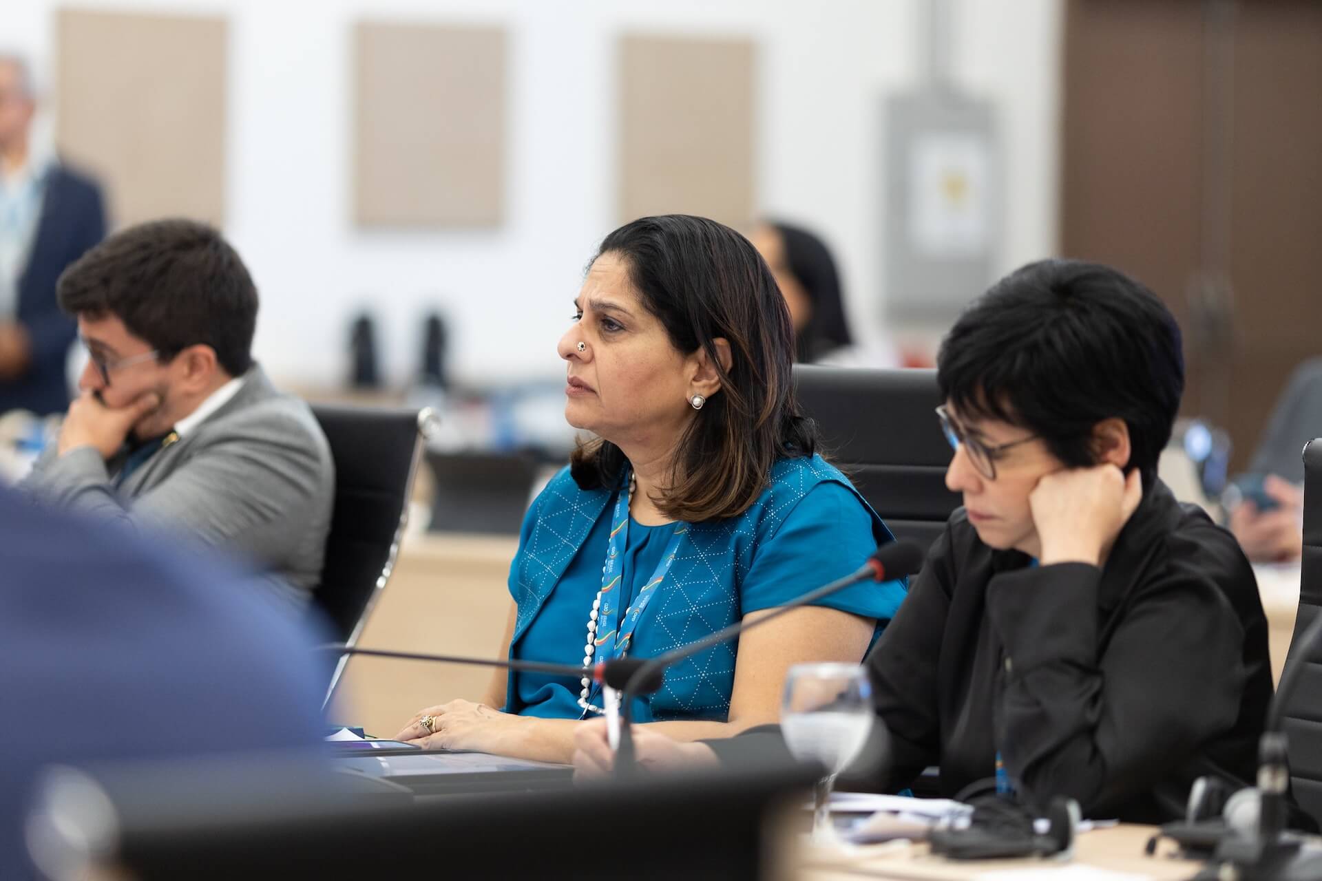 Pia Rebello Britto, UNICEF Global Director of Education and Adolescent Development, presented the model to the G20 countries at a technical meeting in Fortaleza on Tuesday, October 29th | Photo: Audiovisual G20