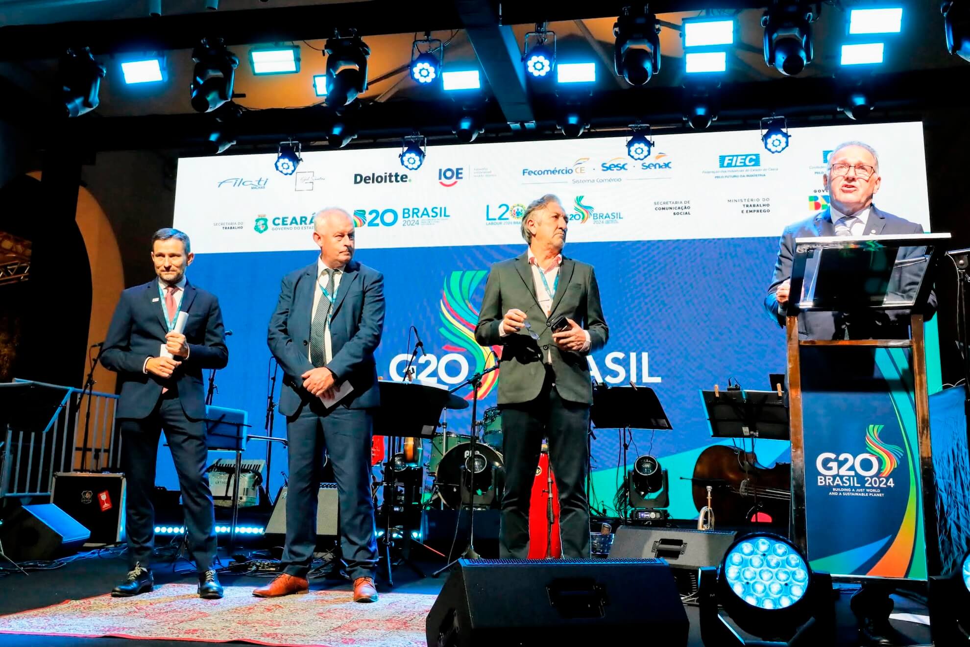 A declaração conjunta representa a sinergia entre empresários e centrais sindicais por uma transição justa. Foto: Guilherme Freire