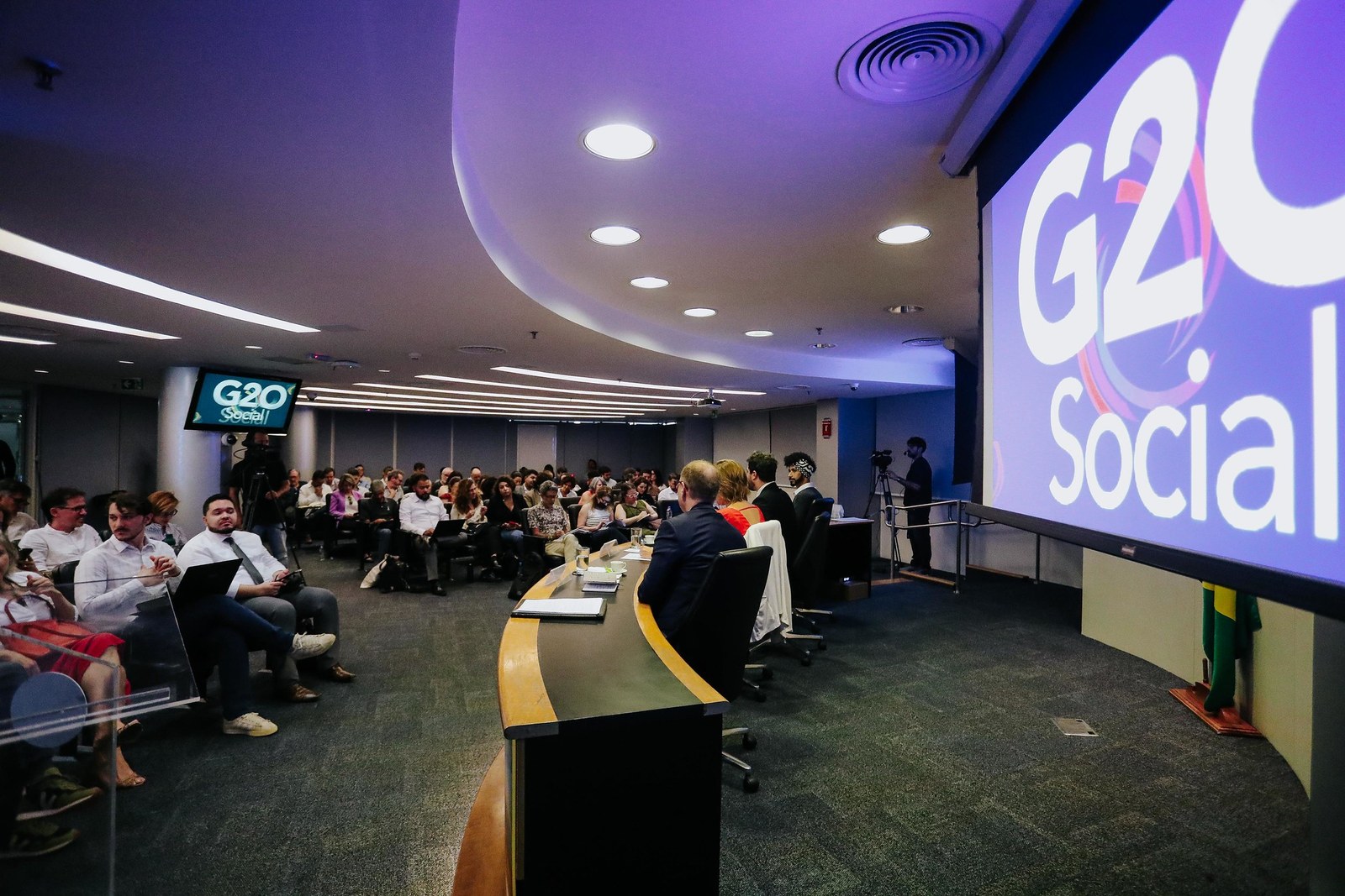 O G20 Social é uma iniciativa inédita da presidência brasileira em 2024. Foto: Kelly Fersan/Ministério da Fazenda