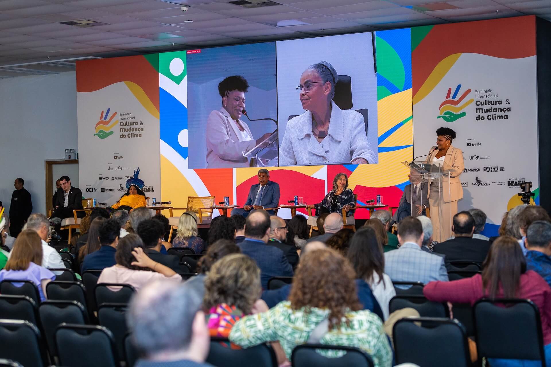 Os painéis ocorreram no Centro de Convenções de Salvador Foto: Divulgação/Ministério da Cultura