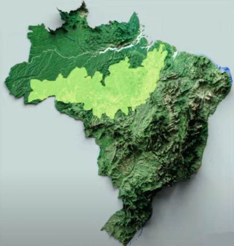 Imagem disponibilizada pelo projeto da área que o Arco da Restauração abrange. Reprodução: BNDES