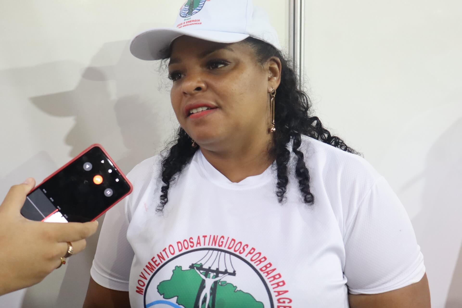 Sara Regina Cordeiro, uma das atingidas pela tragédia em São Sebastião (SP) em 2023. Foto: Letícia Santana