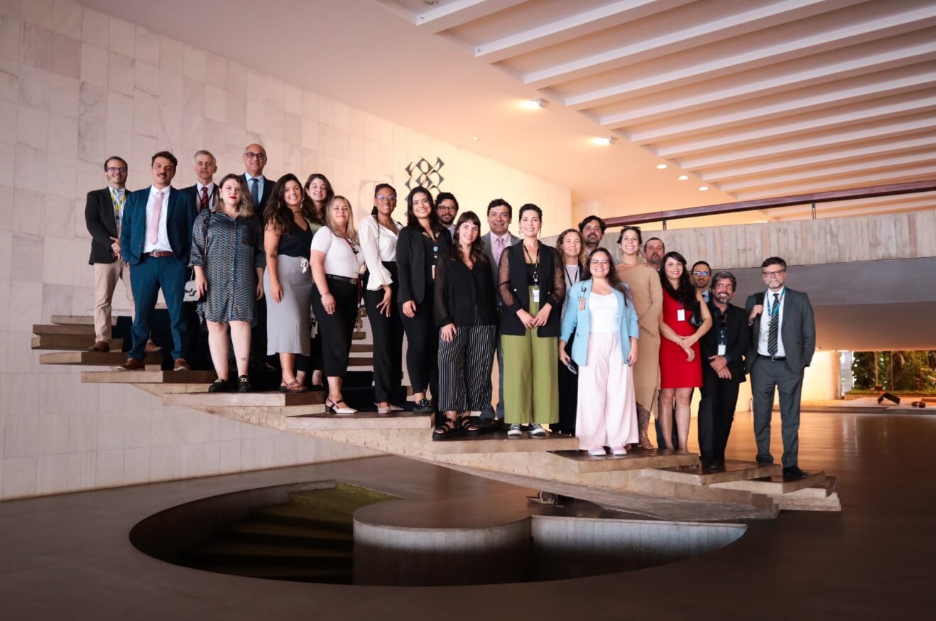 A equipe de comunicação do G20 trabalhou em três frentes prioritárias: audiovisual, redes sociais e site/imprensa. Foto: Audiovisual/G20