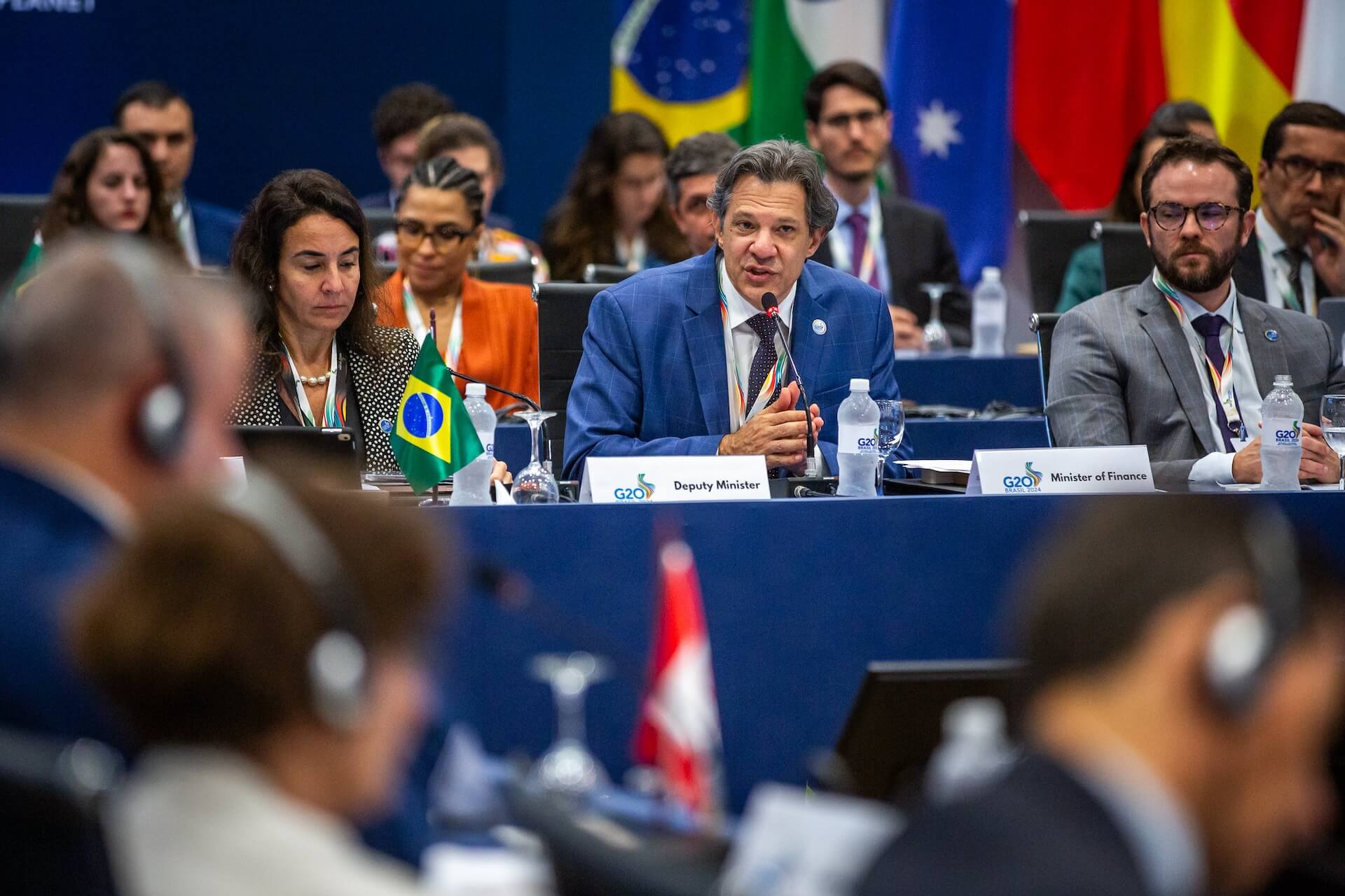 Presidência brasileira do G20 deve aprovar documento inédito sobre cooperação para tributação internacional nesta semana | Foto: Audiovisual G20 Brasil 