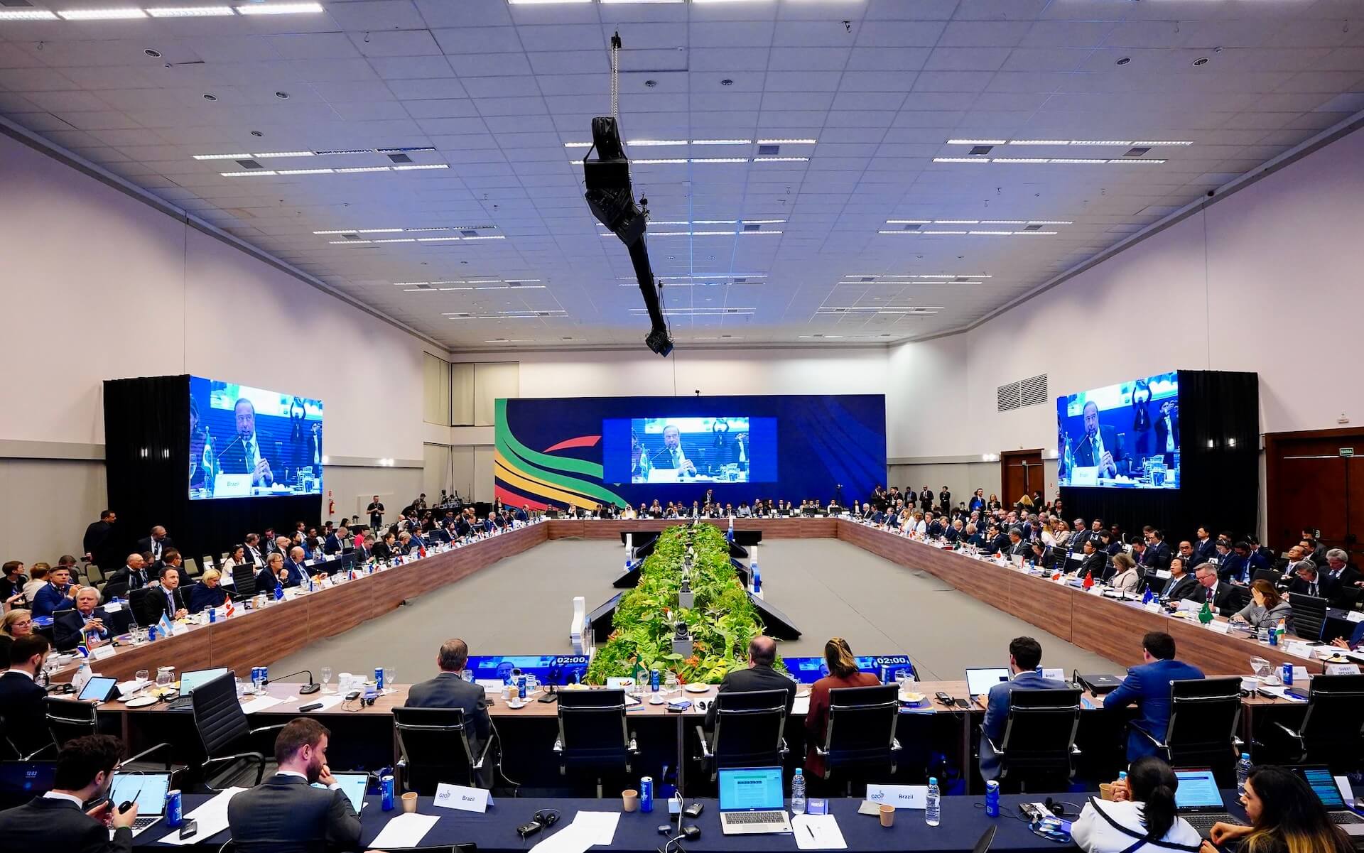 Reunião ministerial do Grupo de Trabalho de Transições Energéticas em Foz do Iguaçu (PR). Crédito: : Tauan Alencar/MME