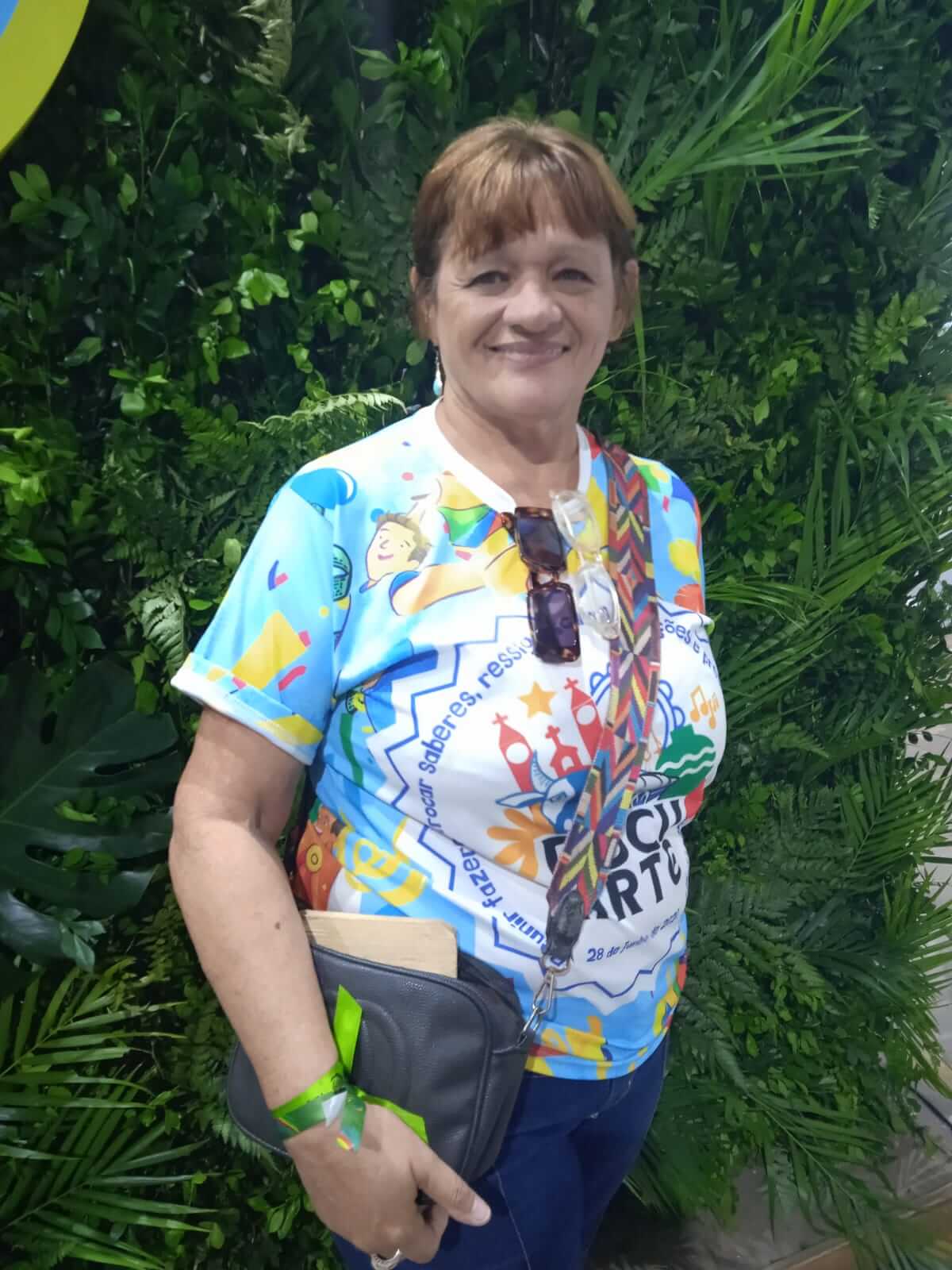 Maria Gilvaneide de Sousa, secretaria general de la Federación de Organizaciones de Cultura Popular y Artesanía de Alagoas (FOCUARTE). Crédito: Thayara Martins/ G20 Brasil