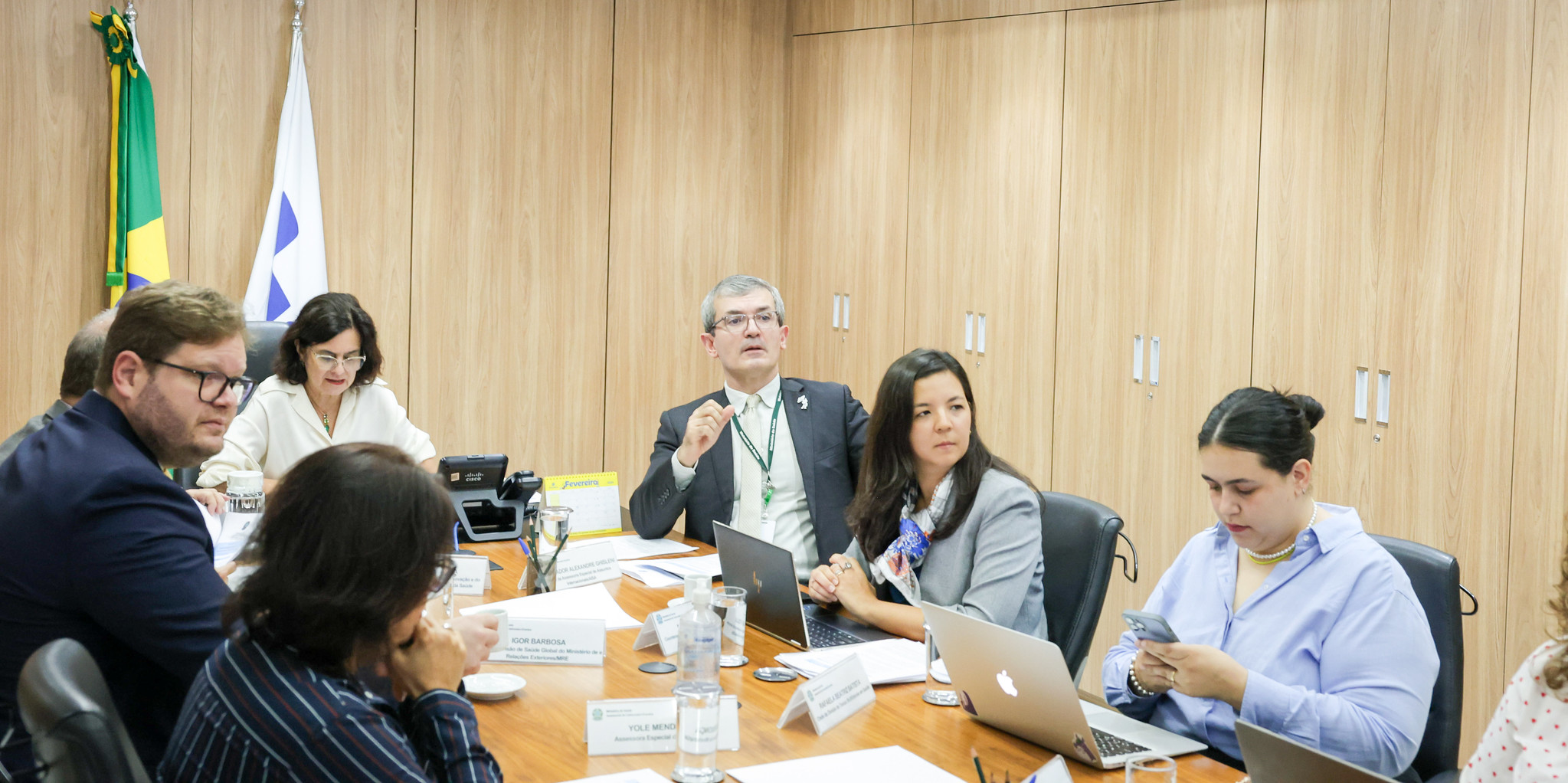 Virtual meeting of G20 health ministers. Photo. Ministry of Health