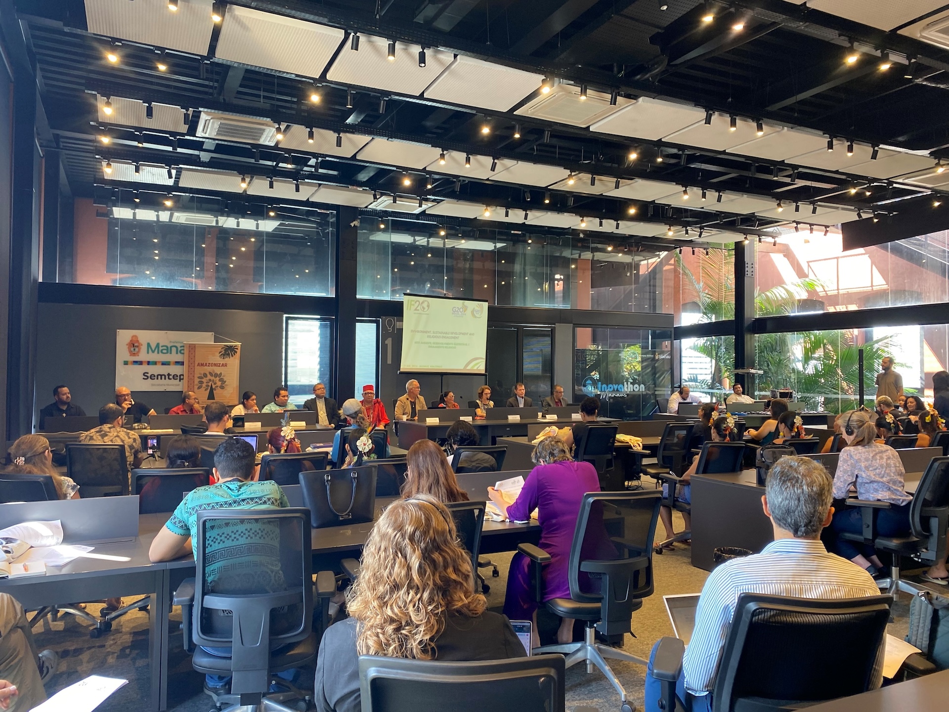 As reuniões do Fórum Inter-religioso do G20 (IF20) em 2024 se concentram nas dimensões religiosas dos debates globais e na agenda do G20, especialmente conforme proposto pelo governo brasileiro. Foto: Divulgação IF20.