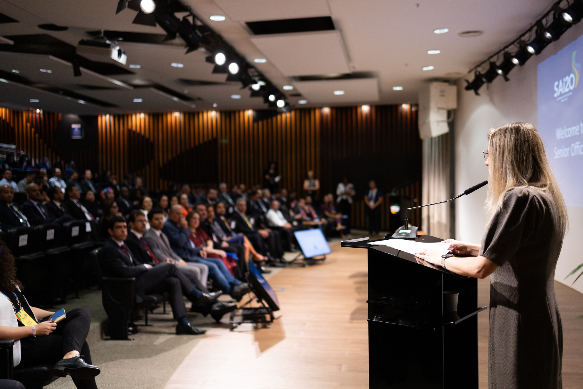 Destaques do Senior Officials Meeting no TCU, em Brasília, incluem papel das Instituições Superiores de Controle, com ênfase na governança e transparência | Foto: Audiovisual G20 Brasil