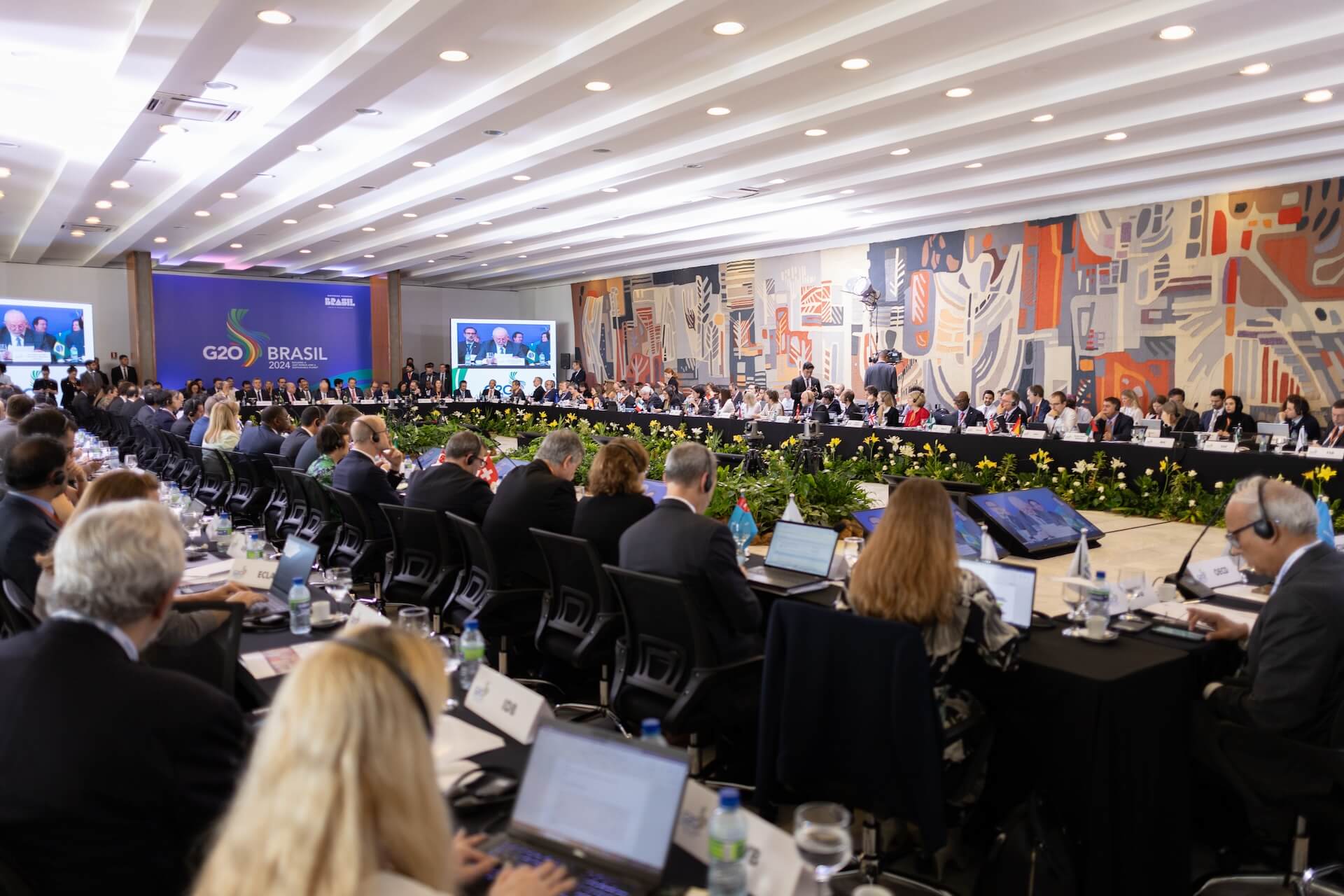 Sherpas do G20 receberão sociedade civil em encontro no Rio de Janeiro a partir desta quarta (03). Crédito: Audiovisual G20 Brasil