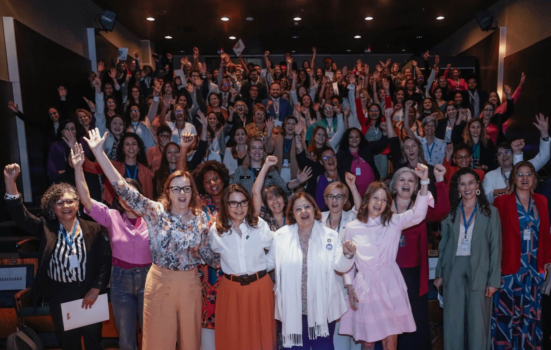 O evento paralelo é uma organização do Ministério das Mulheres junto ao Banco de Desenvolvimento da América Latina e Caribe. Foto: Audiovisual/G20