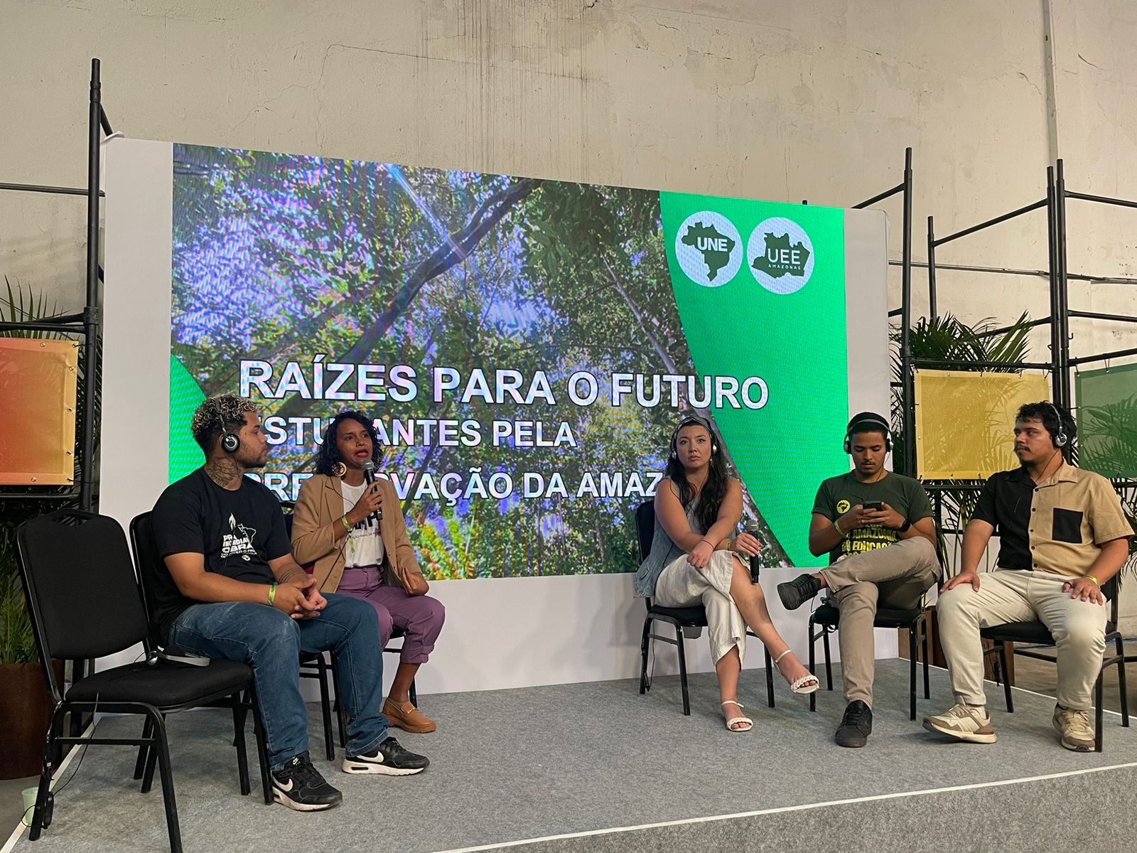 Ricardo Miranda é estudante e está no G20 Social em busca de financiamento para projeto de formação de jovens agentes ambientais