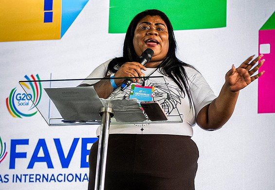 “Here in Madureira, there is such great diversity; these are the favelas, and they carry diversity. We are giants by nature, and nobody will stop us.” Photo: Press Release