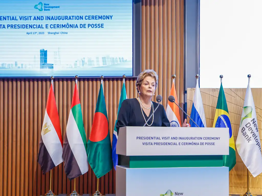 Dilma Rousseff, presidenta del Banco de los BRICS, o NBD | Foto: Ricardo Stuckert/PR