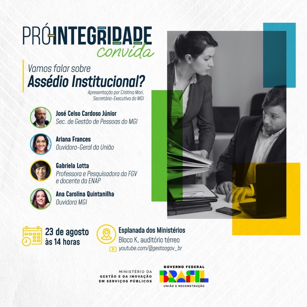 Vamos falar sobre assédio Institucional?