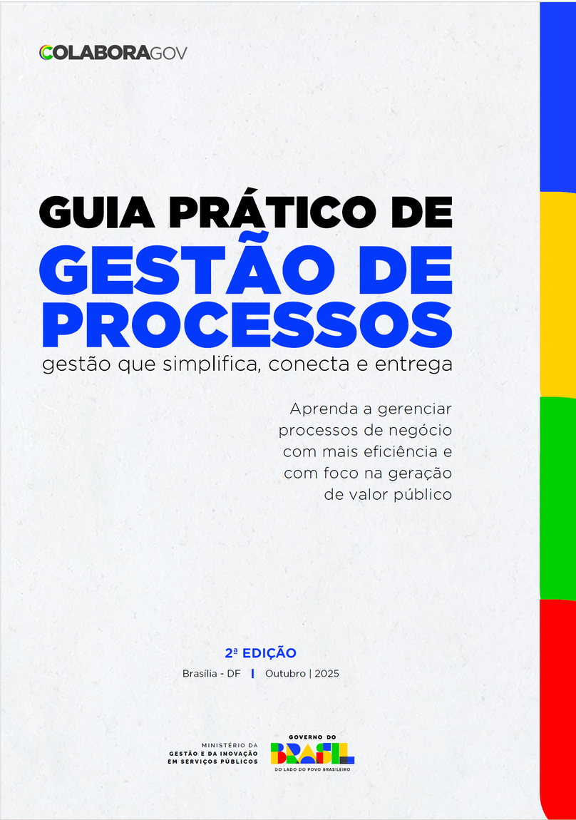 imagem da capa do Guia Prático de Gestão de Processos