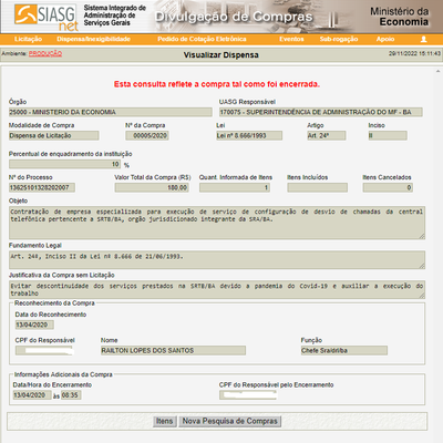 Tela Siasg
