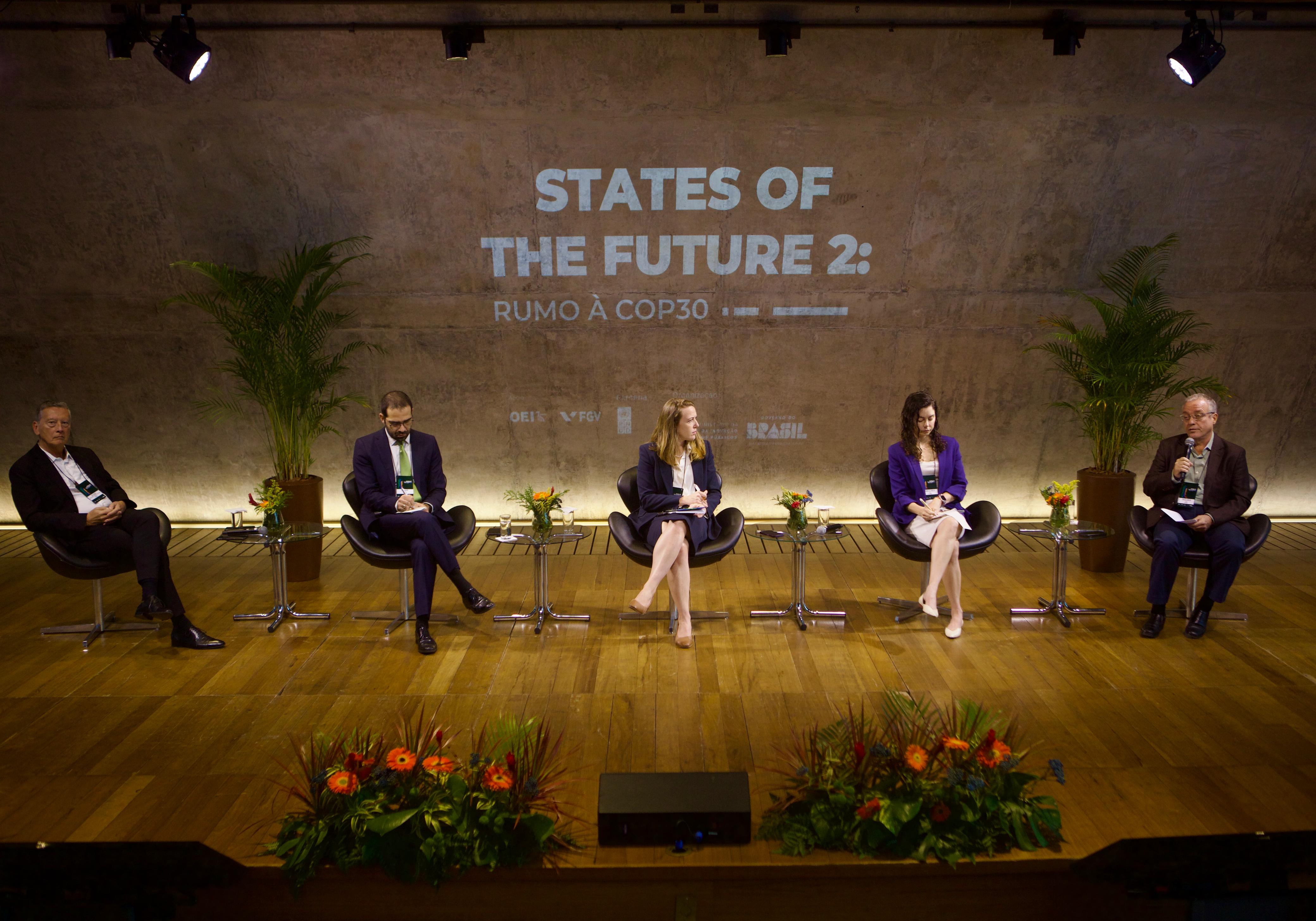 Instrumentos econômicos e transição justa marcam 4° seminário do States of the Future 2