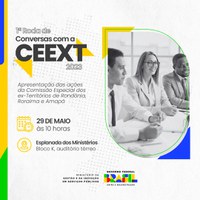 1º Roda de Conversas com a CEEXT e a SGPRT – 2023