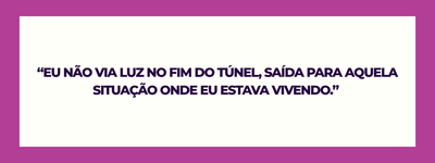 A ausência de renda e de oportunidades também impacta diretamente a saúde mental e a capacidade de romper ciclos de violência.