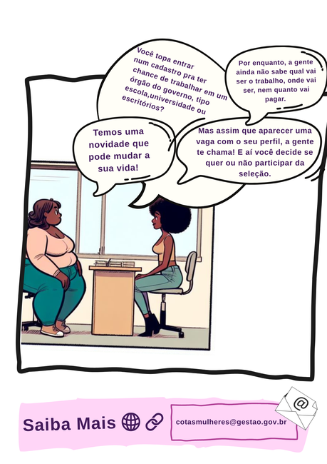 Explicando como funciona o cadastro para vagas reservadas