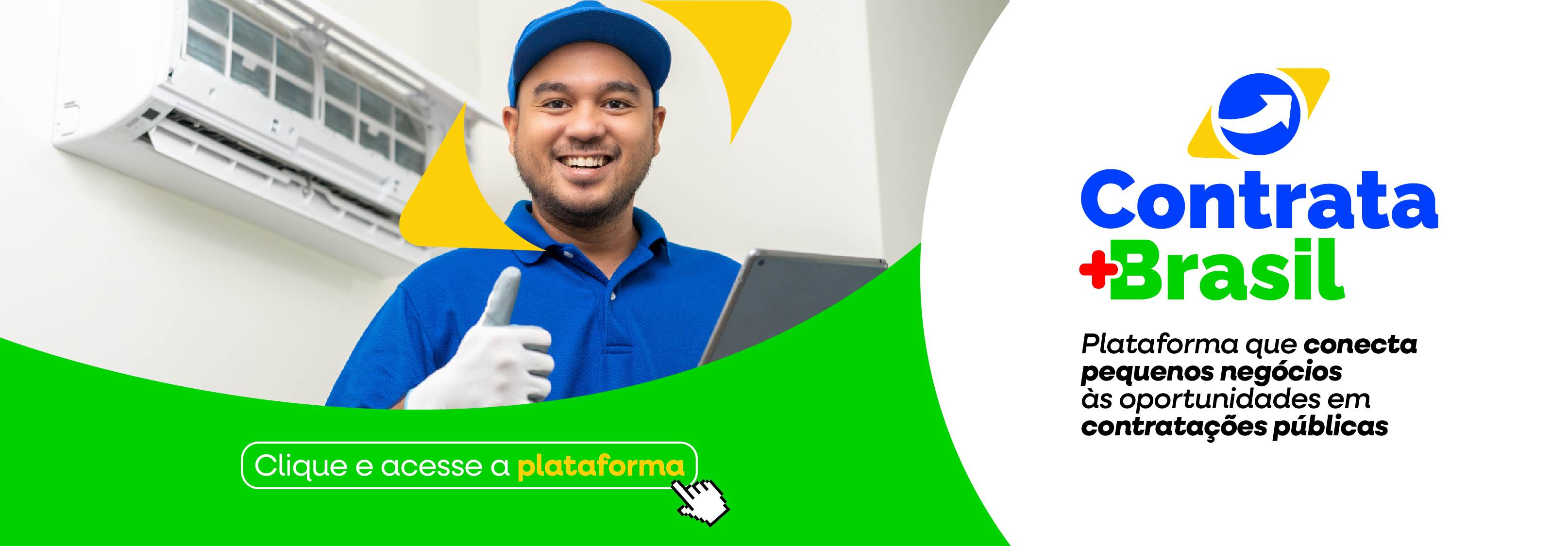 Banner contrata + Brasil