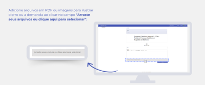 Abertura de chamado - anexos