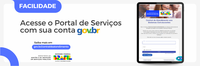 Acesso ao Portal de Serviços da Central de Atendimento será realizado com a conta gov.br