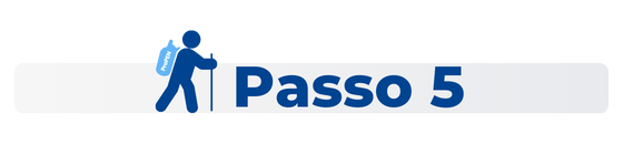 banner com pessoa caminhando na trilha do passo 5